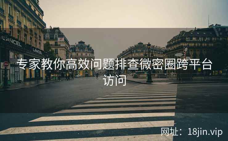 专家教你高效问题排查微密圈跨平台访问  第2张
