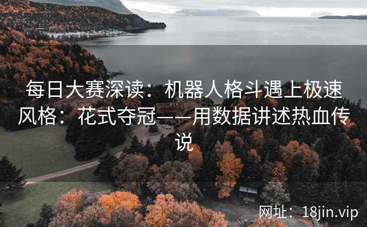每日大赛深读：机器人格斗遇上极速风格：花式夺冠——用数据讲述热血传说